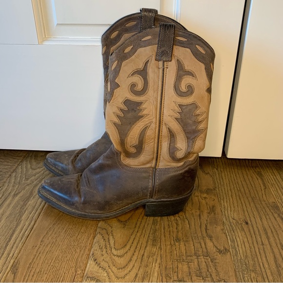 Abilene Boot Co. Shoes Sage By Abilene Womens Two Toned Western